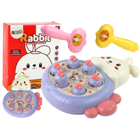 Whac-A-Mole Purple Whac-A-Mole Arkaadporgandi-purustav jänesemäng