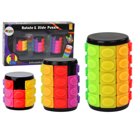 Silindriline loogiline puslekomplekt, 3 raskusastet