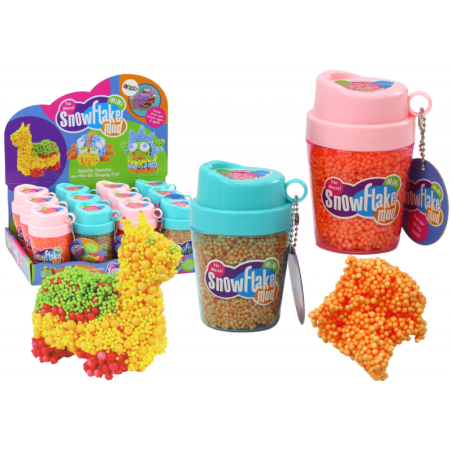 Prisked vahtpolüstüroolpallid oranžis tassis