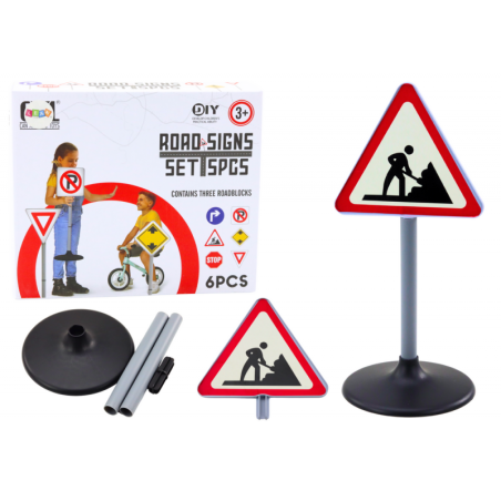 Suure teetööde hoiatussilt 70cm