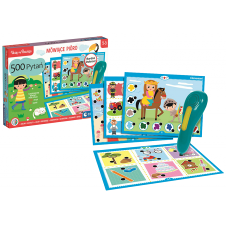 Jutupliiats 500 küsimust Clementoni 50782