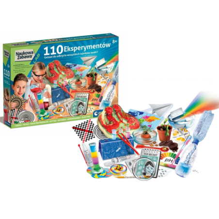 Science Fun 110 Experiments Clementoni 50720