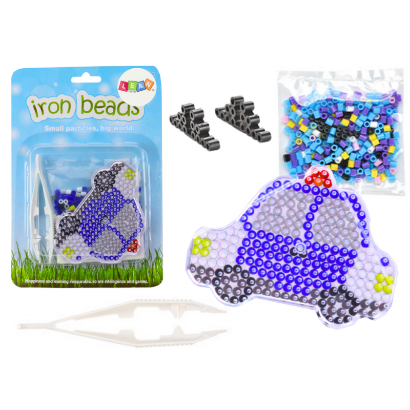 Triikimishelmeste komplekt Auto Police Beads Tangid Mall