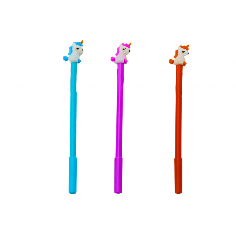 Unicorn pastapliiats, must, täidisega 0,5 mm