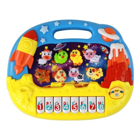 Hariduslik klaver, inglise keele õppimine organid, loomad, ruum