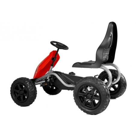 Gokart B012 täispuhutavad rehvid punased