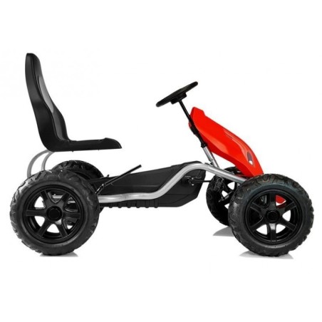 Gokart B012 täispuhutavad rehvid punased