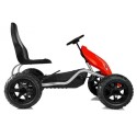 Gokart B012 täispuhutavad rehvid punased