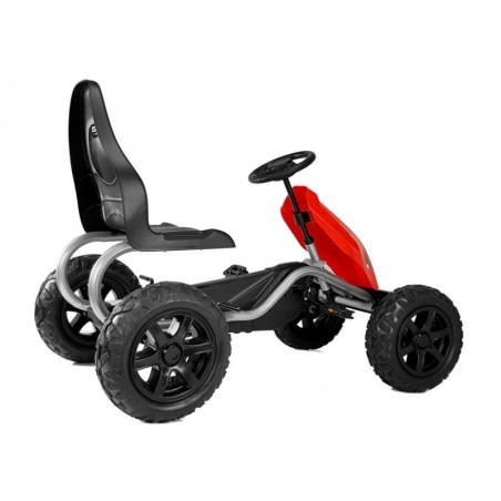 Gokart B012 täispuhutavad rehvid punased