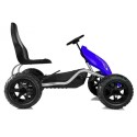 Pedaal Gokart B012 täispuhutavad rattad, sinine