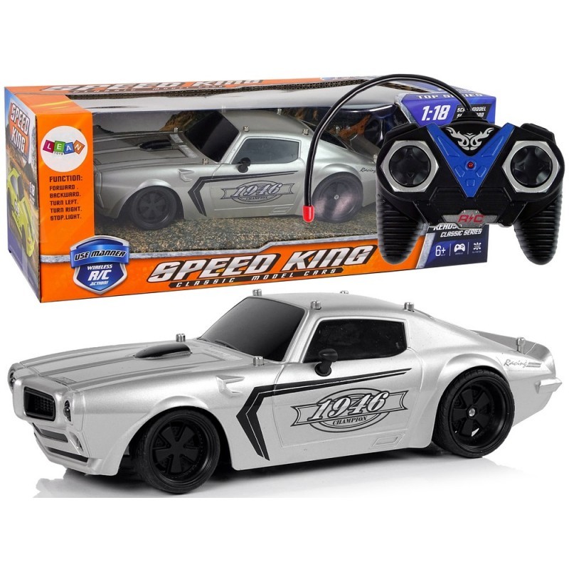 R/C 1:18 Silver Champion Pilot Sportauto