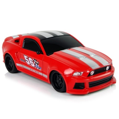 R/C sportauto 1:24 võidusõidu punaseks toonitud aknad