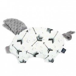 Beebipadi Sleepy pig, BOHO ROYAL ARROWS - GREY