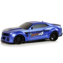 Kaugjuhitav sportauto 1:24 Racing siniseks toonitud aknad