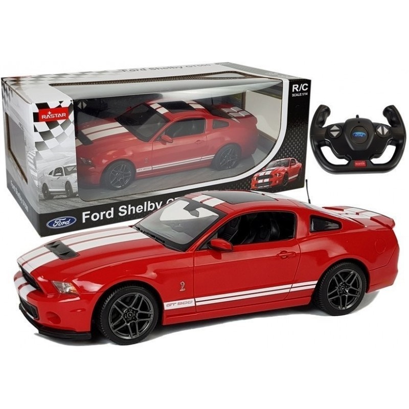 Auto R/C Ford Shelby Rastar 1:14 Red