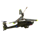 Apache sõjaväehelikopter kaugjuhitav RC Syma S109H Khaki