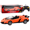 Auto kaugjuhitav sportauto RC 1:16 oranž