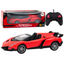 Punane kaugjuhitav sportauto RC 1:16 | MIU.ee
