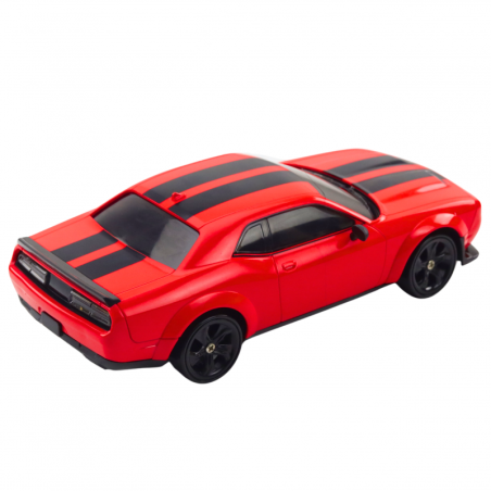 Drift auto Vahetatavate ratastega Kaugjuhitav RC 4WD Red Sport