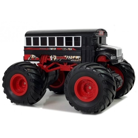 Hiiglaslike ratastega kaugjuhitav buss 2.4G helidega