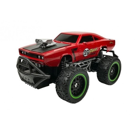 Kaugjuhitav auto Off-road R/C Red High Wheels