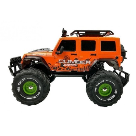 Kaugjuhitav auto Off-road R/C Jeep Orange 2.4G