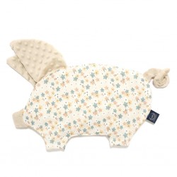 Beebipadi Sleepy pig, PRETTY FLORAL - SAND
