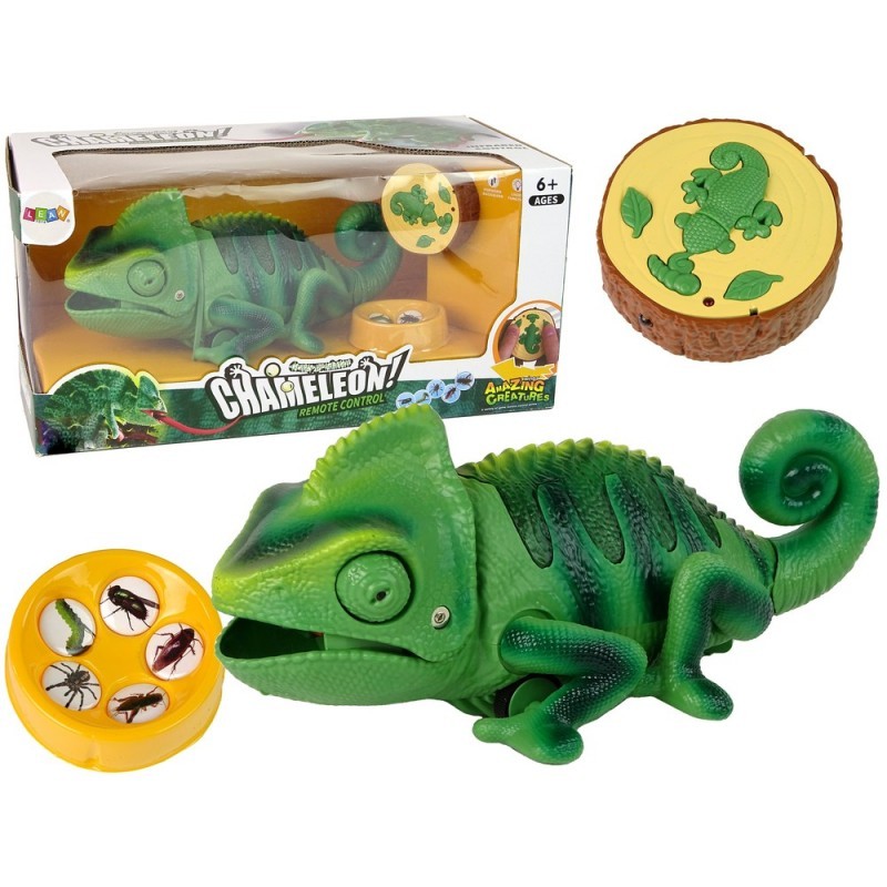 Kaugjuhitav Chameleon Green Light 28 cm