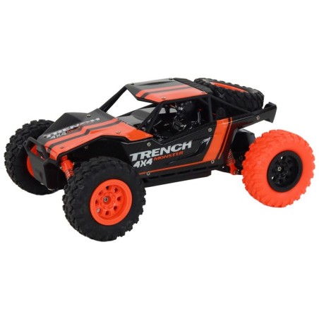 Kaugjuhitav maastikuauto R/C 1:24 oranž