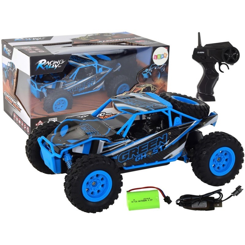 Kaugjuhitav maastikuauto R/C 1:24 sinine