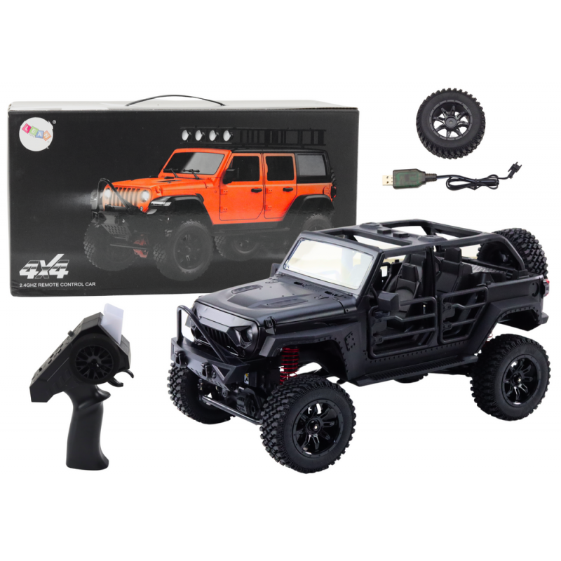 Kaugjuhitav maastikusõiduk RC 2.4G 4x4 Drive must