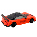 Kaugjuhitav R/C sportauto 1:24 oranžid vahetatavad rattad