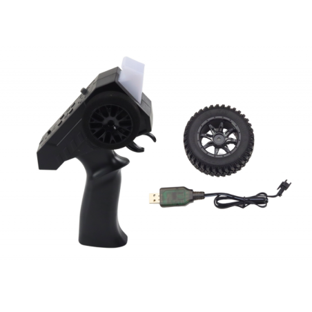 Kaugjuhitav RC 2.4G maastikusõiduk 4x4 hall