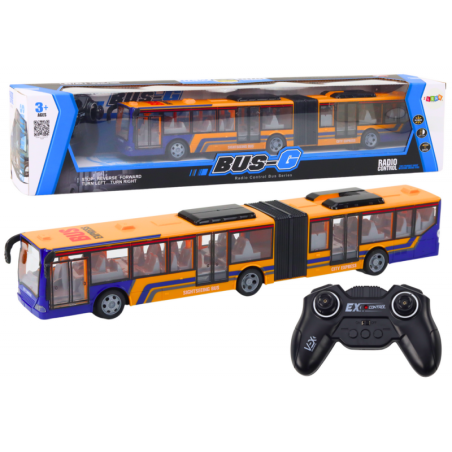 Kaugjuhitav RC Orange linnabuss