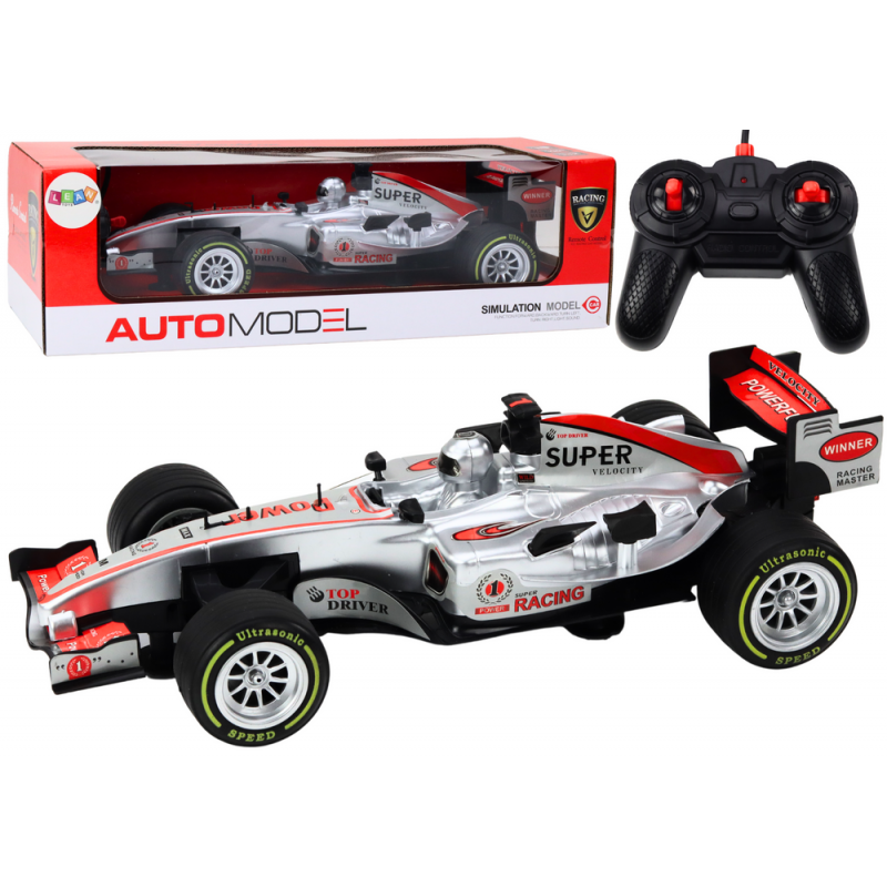 Kaugjuhitav RC Racer 1:12 Silver Lights Sounds
