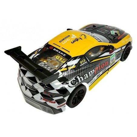 Sport raadio teel juhitav auto 2,4 GHz kollane
