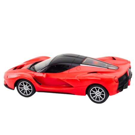 Kaugjuhitav sportauto RC-auto 1:16 punane
