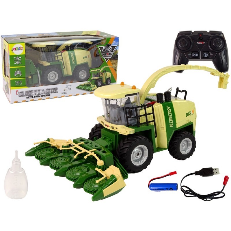Harvesteri kaugjuhitav suitsuvalguse heli 2,4G 1:24