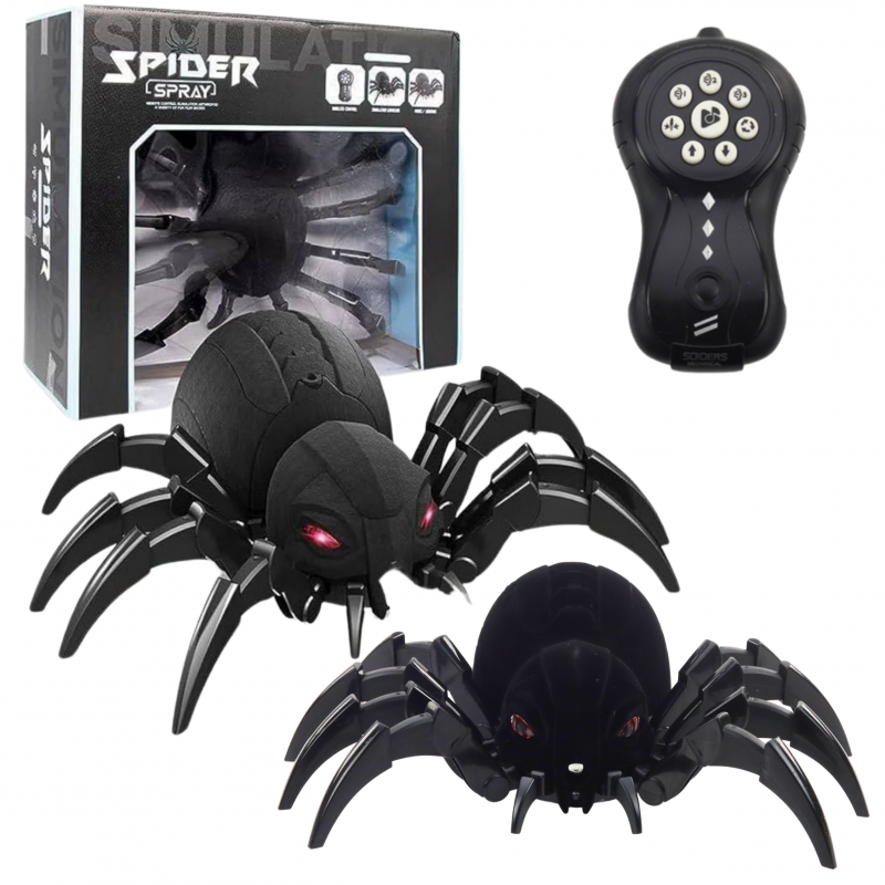 RC Black Widow puldiga ämblik Smoke Effect