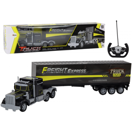 Kaugjuhtimispuldi veoauto RC kaugjuhtimispuldi tuled 27MHZ kollane