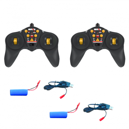 Komplekt laadur buldooser kallur 1:24 kaugjuhitav RC 2in1