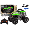 Off-Road RC kaugjuhtimispuldiga auto 1:16 Roheline