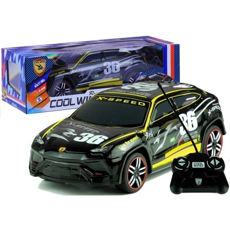 Võidusõiduauto R/C kaugjuhtimispuldiga sportauto