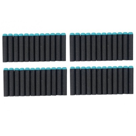 Püstol vahtpadrunitega, 48 padrunit, pöörlev salv Sinine ja oranž