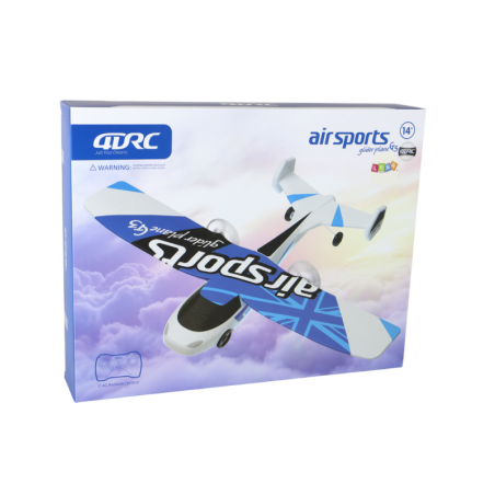 R/C 4D-G3 lennukituled valged sinised