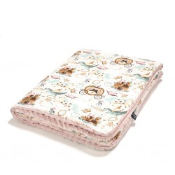 Tekk 110x140 cm, PRINCESS - SMOKE ROSE