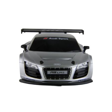 Hõbedane kaugjuhitav Audi R8 LMS 1:24