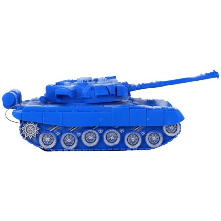 R/C Tank kaugjuhitavad tuled Heli sinine 1:18 27MHz
