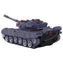 R/C Tank kaugjuhitavad tuled, heli tumesinine 1:18 27MHz