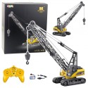 Roomikkraana kaugjuhtimispuldiga RC Crane Lights Sound Huina 1:14
